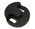 Double Bass Mute Rubber Round