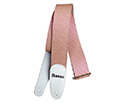 Basso Guitar Strap-Attack Recyclable Synth Light Pink EX 24