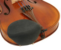 Violin Chinrest  Cover Strad-Pad Black Standard