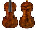 Raggetti RV7P Portait Series Violin Only - Dark Red-Brown 3/4