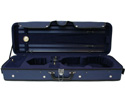 TG Oblong Vln Case - Lightweight Hill Style Black/Blue 1/8