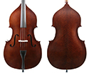 J Francis Double Bass Outfit-Solid Top w/violin corners 1/2