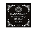 Hannabach D 7th-8/10 Str.Basses-MT Blk