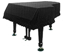 Fitted Cover for Grand Piano - Black GP4