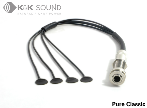 K&K Pure Classic - 4-head Passive Transducer Pickup