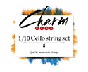 CHARM Cello Set-Chrome/Tungsten 1/10