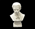 Bust 11cm-Crushed Marble J.Strauss