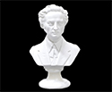 Bust 15cm-Crushed Marble Chopin