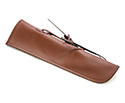 Double Bass Bow Quiver- Brown Leather