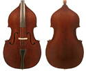 J Francis Double Bass Outfit-Solid Top w/violin corners 3/4