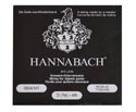 Hannabach Single BLK/Medium Silver D 4th 8004