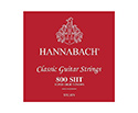Hannabach Classical 800SHT Set - Red (Super High Tension)