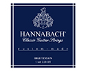 Hannabach Classical 728HT Custom Made Set - Blue (High Tension)