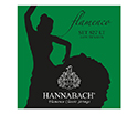 Hannabach Classical 827LT Flamenco Set - Green (Low Tension)